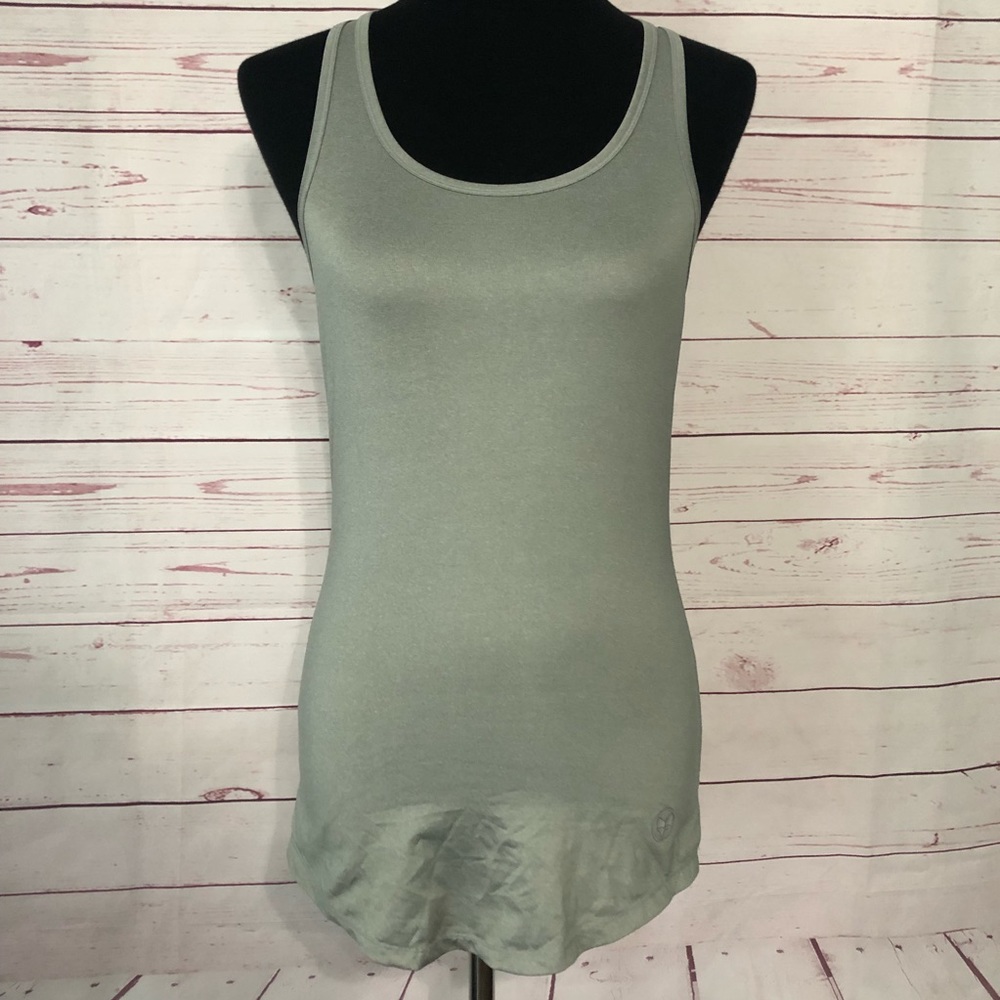 Alpha Forward Grey Racerback Workout Tank Top